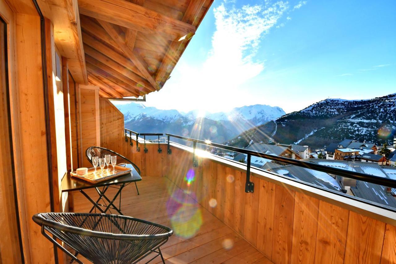 Apartamento Beautiful Duplex Alpe D'Huez Exterior foto